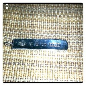 Authentic Tiffany & Co. Bar pendant